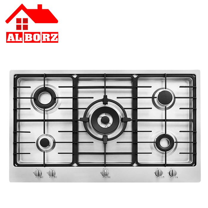 اجاق-گاز-توکار-S5911-استیل-البرز-