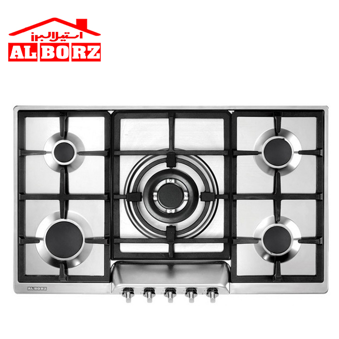 اجاق-گاز-توکار-S5907-استیل-البرز-