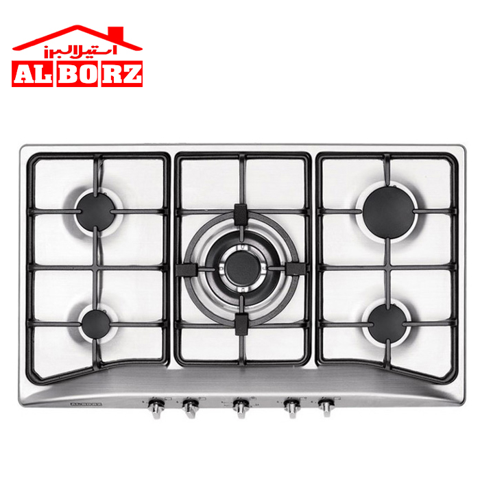 اجاق-گاز-توکار-S5906-استیل-البرز-