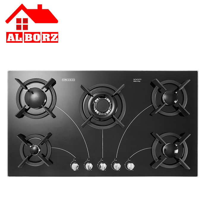 اجاق-گاز-توکار-G5908-استیل-البرز-