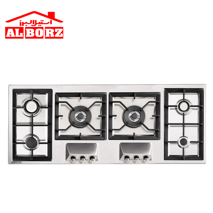 اجاق-گاز-توکار-S6125-استیل-البرز-