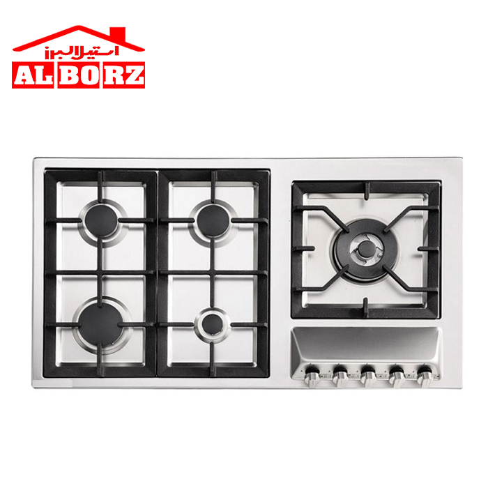 اجاق-گاز-توکار-S5959-استیل-البرز-
