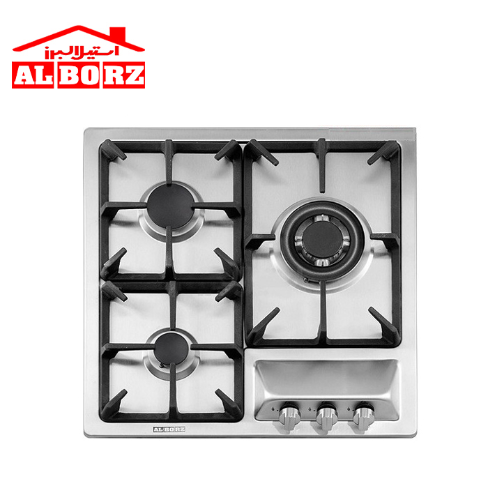 اجاق-گاز-توکار-S3551-استیل-البرز-
