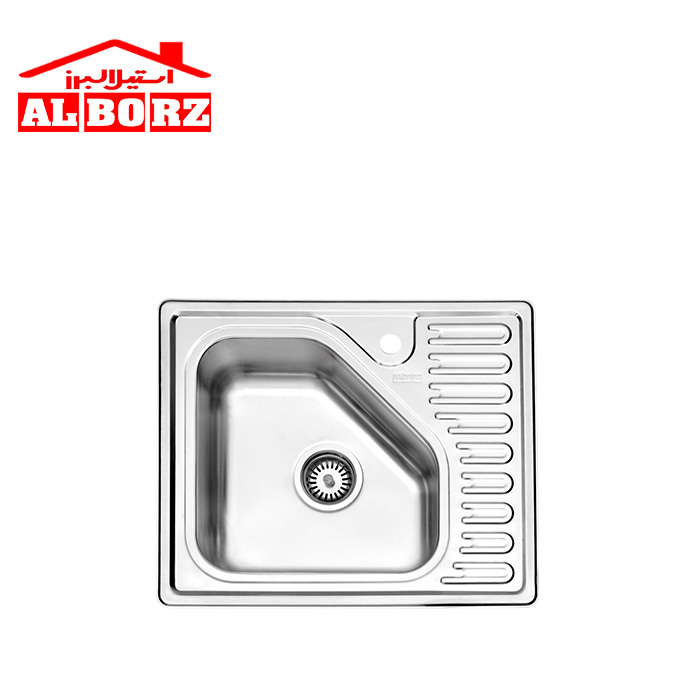 سینک-فانتزی-توکار-810/50-استیل-البرز-
