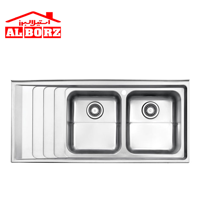 سینک-فانتزی-روکار-734/60-استیل-البرز-