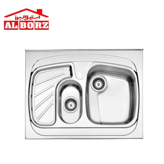 سینک-فانتزی-روکار-608/60-استیل-البرز-