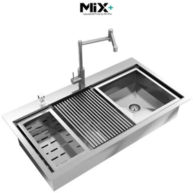 سینک-دست-ساز-BCN-90-میکس-پلاس-MixPlus-
