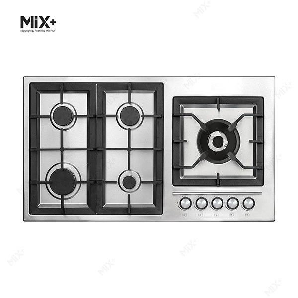 اجاق-گاز-صفحه-ای-استیل-ایرانی-پنج-شعله-IS9504-میکس-پلاس-MixPlus-