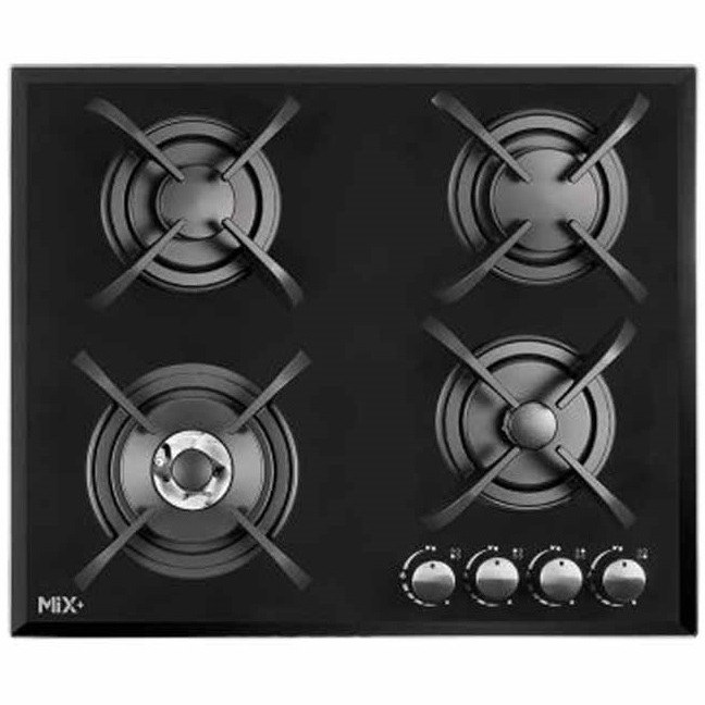 اجاق-گاز-صفحه-ای-شیشه-ای-ایتالیایی-چهار-شعله-403G-میکس-پلاس-MixPlus-
