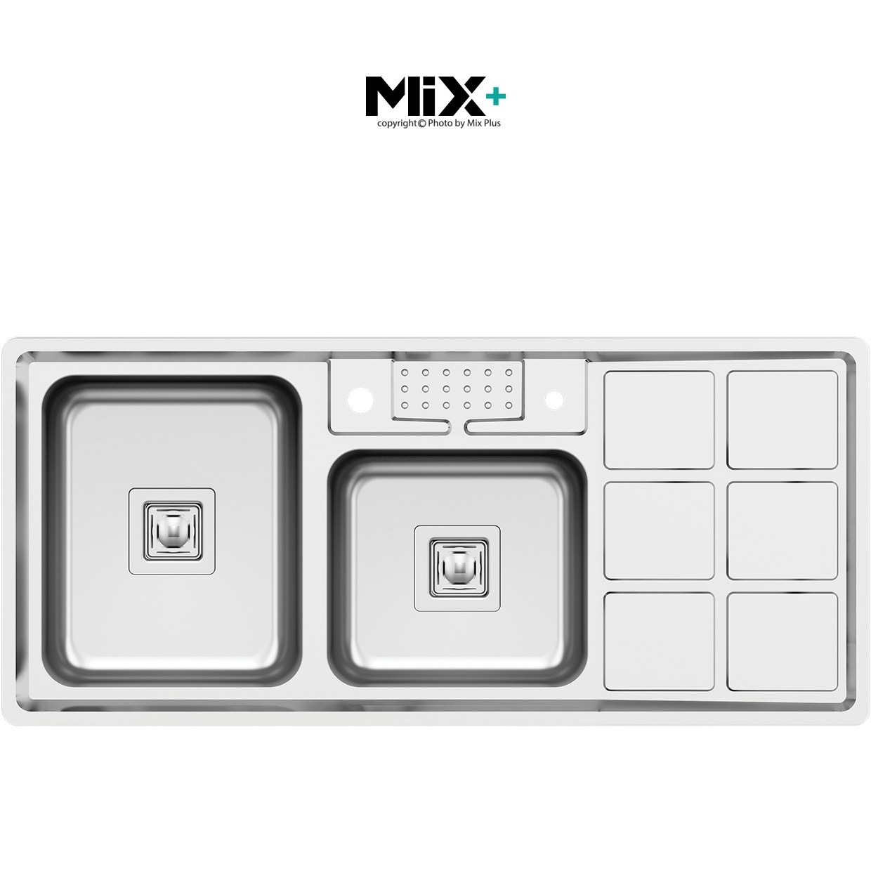 سینک-فانتزی-توکار8031-S45-میکس-پلاس-MixPlus-