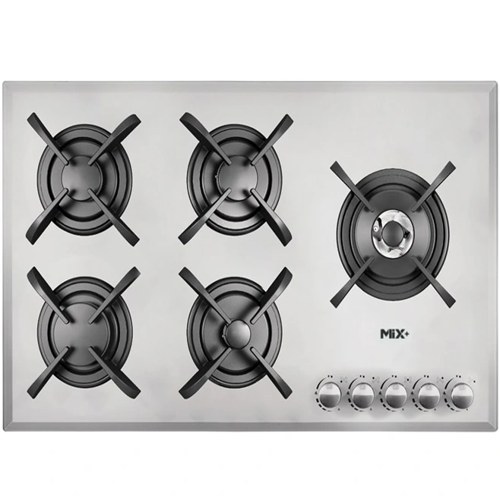 اجاق-گاز-صفحه-ای-شیشه-ای-ایتالیایی-پنج-شعله-G502RW-میکس-پلاس-MixPlus-