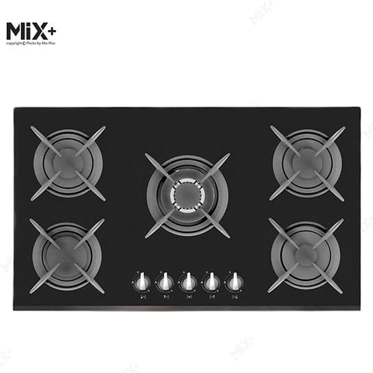 اجاق-گاز-صفحه-ای-شیشه-ای-ایرانی-پنج-شعله-IG8503-میکس-پلاس-MixPlus-