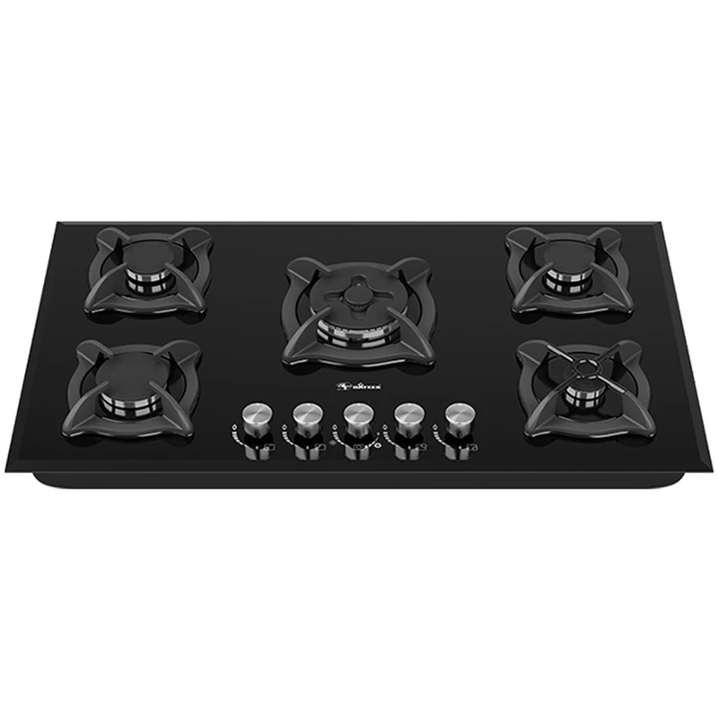 اجاق-گاز-شیشه-ای-5-شعله-سه-ژیگلور-Dual-DG525-داتیس-Datis-